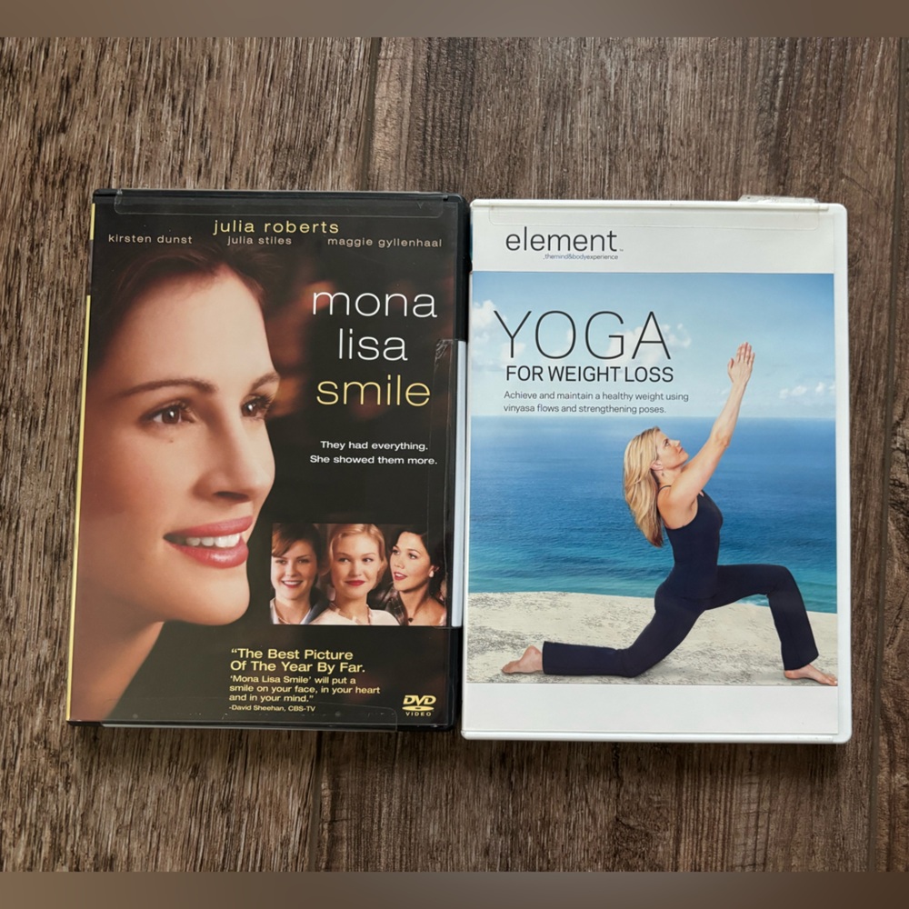 Mona Lisa Smile and Yoga DVD Set